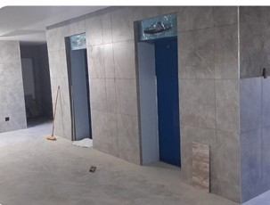 Interior progress inside the ESASCCO building